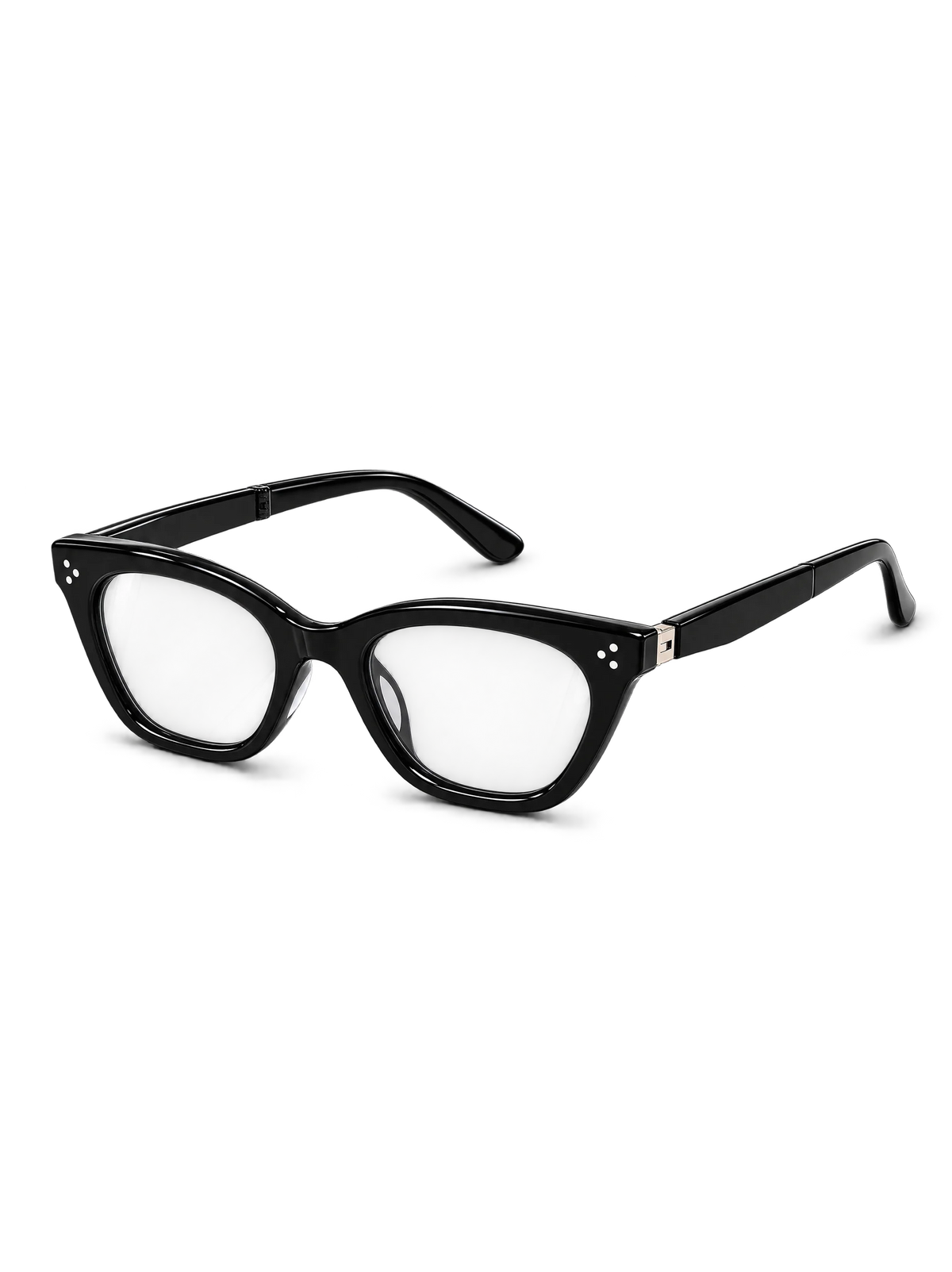 SPYDER P1 lightweight folding frame hinged at the bridge and temples, product view